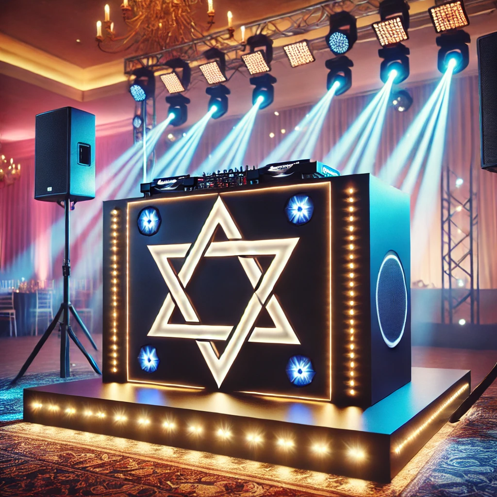 עמדת די ג'יי עם מגן דוד